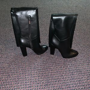 Jessica Simpson leather boots.